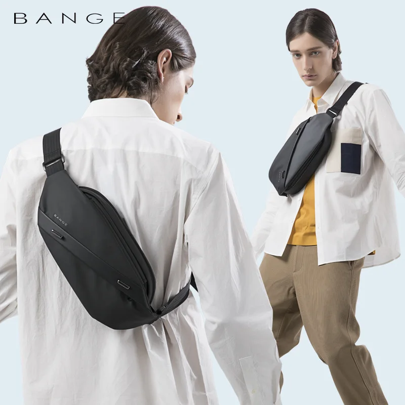 BANGE กระเป๋าสะพายข้างผู้ชายคว - Fashion Harness Men บทวิจารณ์และราคา