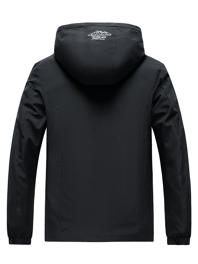 เสื้อแจ็คเก็ตกันลมมีฮู้ดสำหรับ - Windbreaker Men Zip บทวิจารณ์และราคา