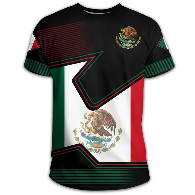 เสื้อยืดลายธงชาติเม็กซิโกสำหรั - Mens Fashion Mexico บทวิจารณ์และราคา