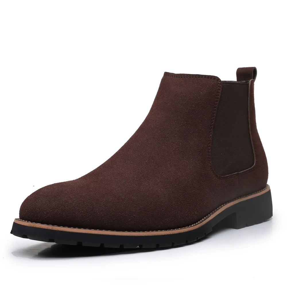 รองเท้าบูทหุ้มข้อผู้ชาย สไตล์อ - Chelsea Boots Men บทวิจารณ์และราคา