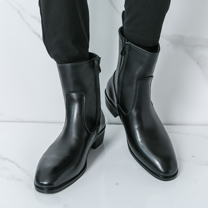 รองเท้าบูทเชลซีสไตล์อังกฤษแบบใ - Chelsea Boots Men บทวิจารณ์และราคา