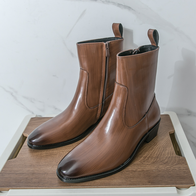 รองเท้าบูทเชลซีสไตล์อังกฤษแบบใ - Chelsea Boots Men บทวิจารณ์และราคา