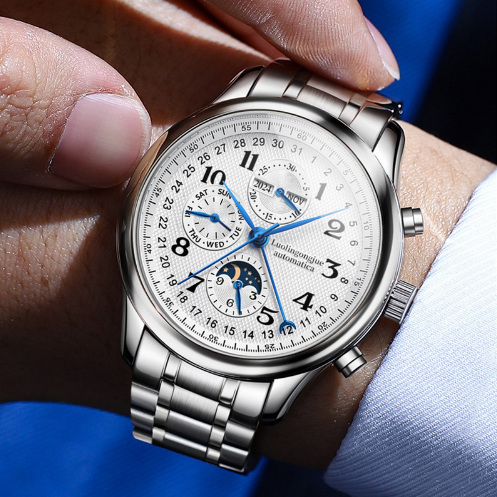 นาฬิกาจักรกลสำหรับนักธุรกิจระด - Mens Fashion Young บทวิจารณ์และราคา