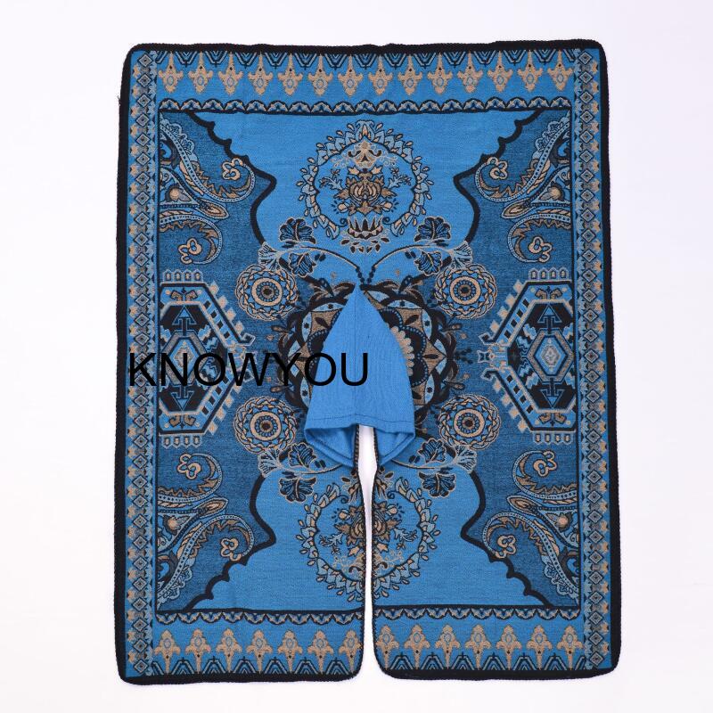 ผ้าคลุมไหล่หนาสำหรับผู้ชายสำหร - Mens Fashion Poncho บทวิจารณ์และราคา