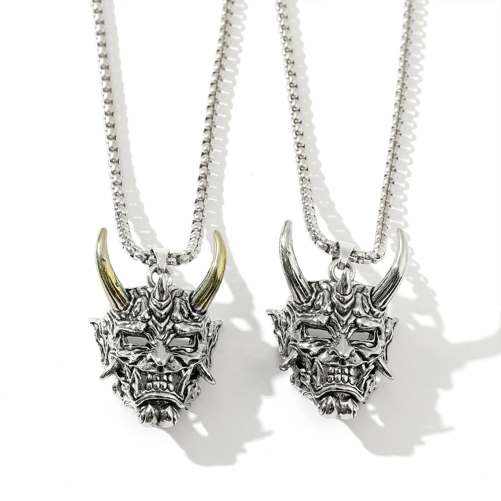 จี้สร้อยคอหน้ากากผี Rascal หล่ - Men Fashion King บทวิจารณ์และราคา