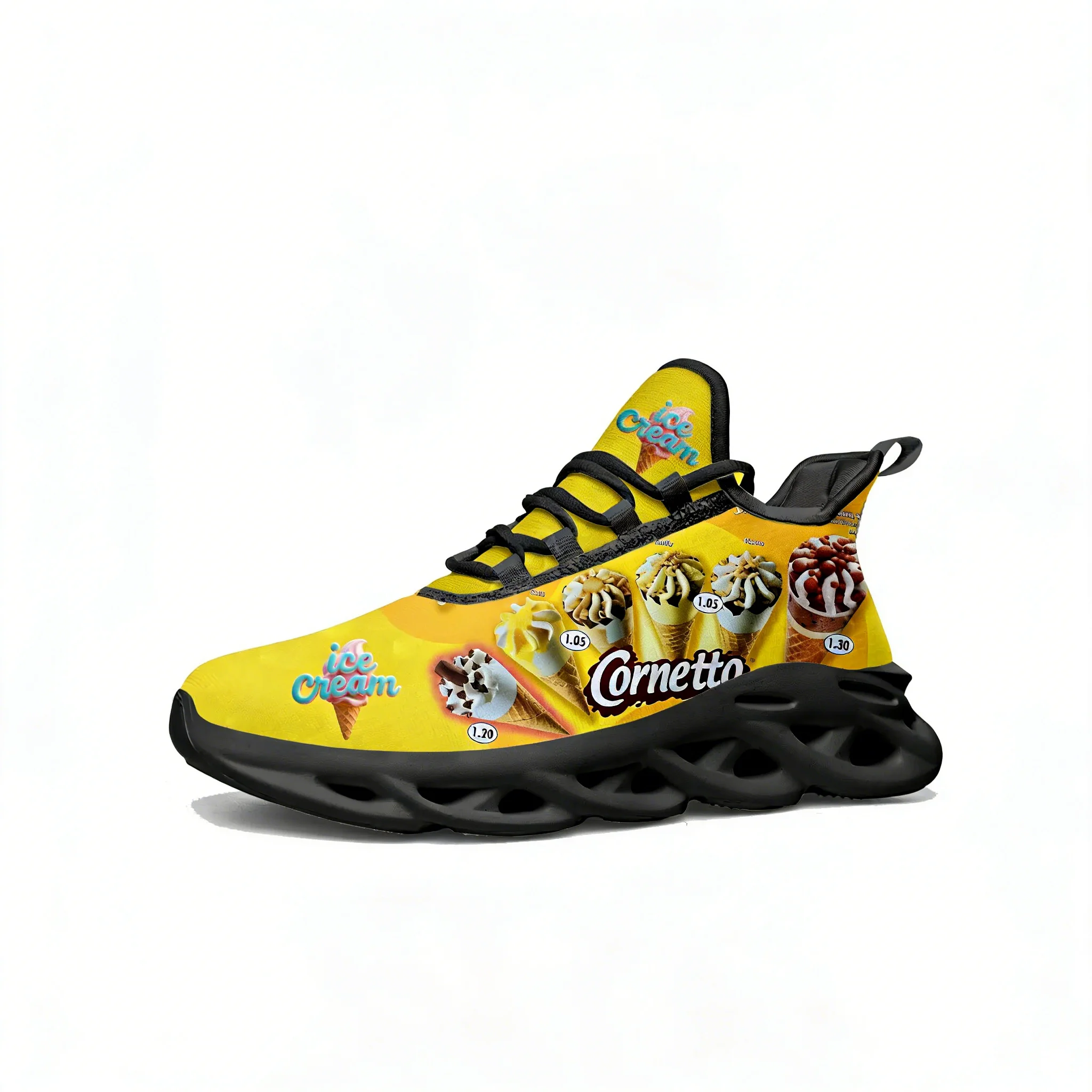รองเท้าผ้าใบตาข่ายลายลูกไม้แบบ - Men'S Fashion Running Shoes บทวิจารณ์และราคา