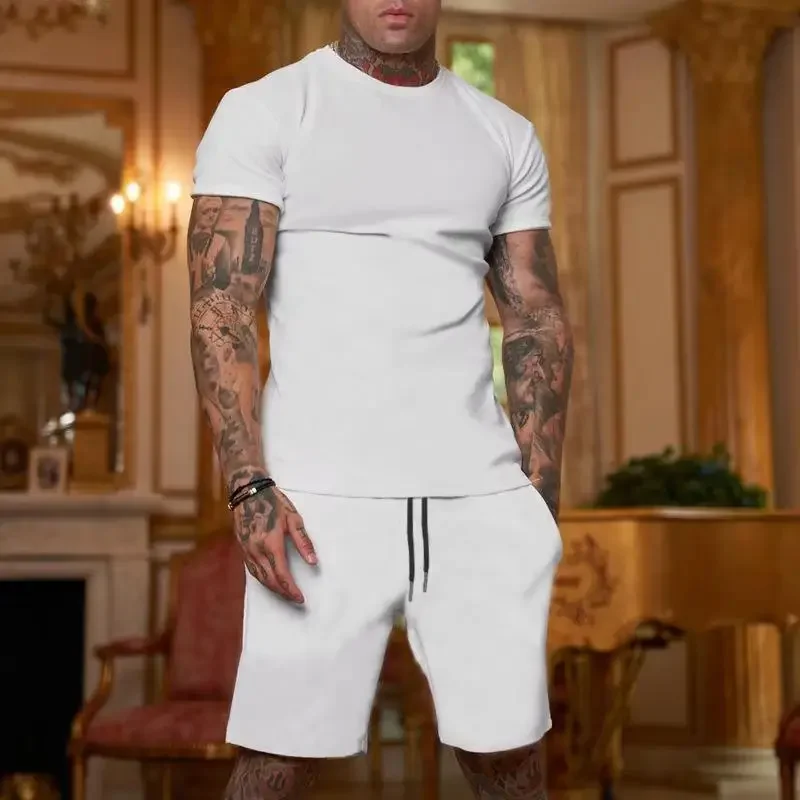 ชุดกีฬากลางแจ้งฤดูร้อนที่ทันสม - Men'S Fashion Undershirt บทวิจารณ์และราคา