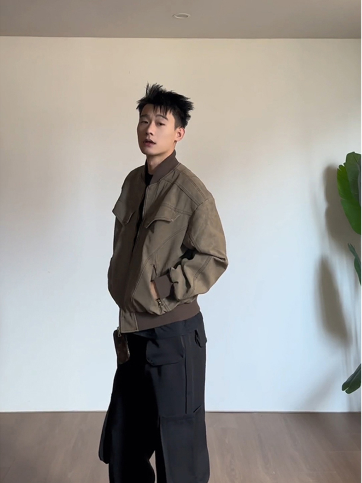แจ็คเก็ตเบสบอลสีน้ำตาลวินเทจสำ - Harrington Jacket บทวิจารณ์และราคา