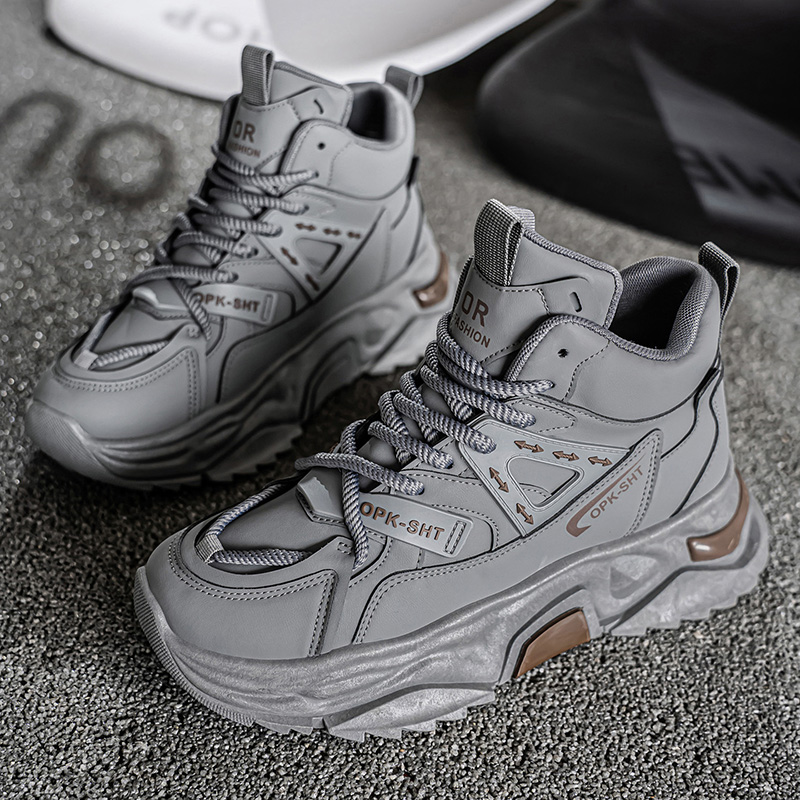 รองเท้าผ้าใบหุ้มข้อสูง ระบายอา - Men'S Fashion Running Shoes บทวิจารณ์และราคา