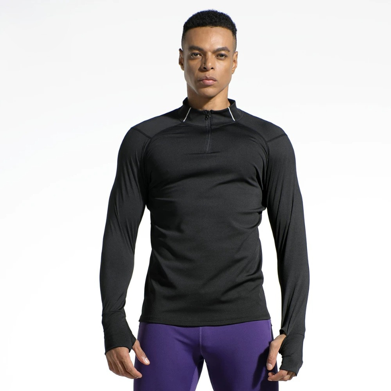 เสื้อคอมเพรสชั่นผู้ชายแบบมีรูส - Compression Shirt Workout บทวิจารณ์และราคา
