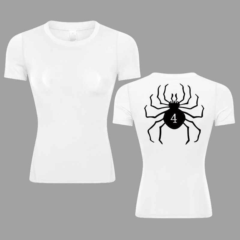 เสื้อรัดรูปพิมพ์ลายกราฟิกสำหรั - Compression Shirt Workout บทวิจารณ์และราคา