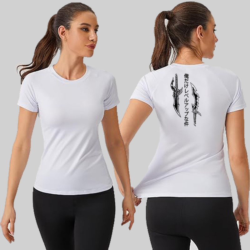 เสื้อรัดรูปพิมพ์ลายกราฟิกสำหรั - Compression Shirt Workout บทวิจารณ์และราคา