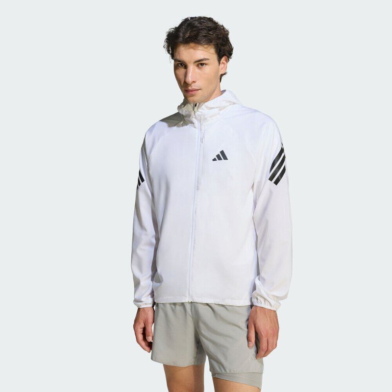 เสื้อแจ็คเก็ตกันลม Adidas Wove - Windbreaker Men Zip บทวิจารณ์และราคา