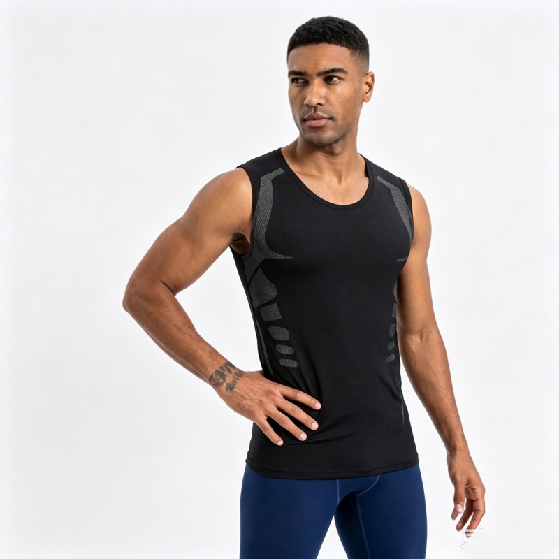 เสื้อกล้ามรัดรูปสำหรับผู้ชาย เ - Muscle Tee Workout บทวิจารณ์และราคา