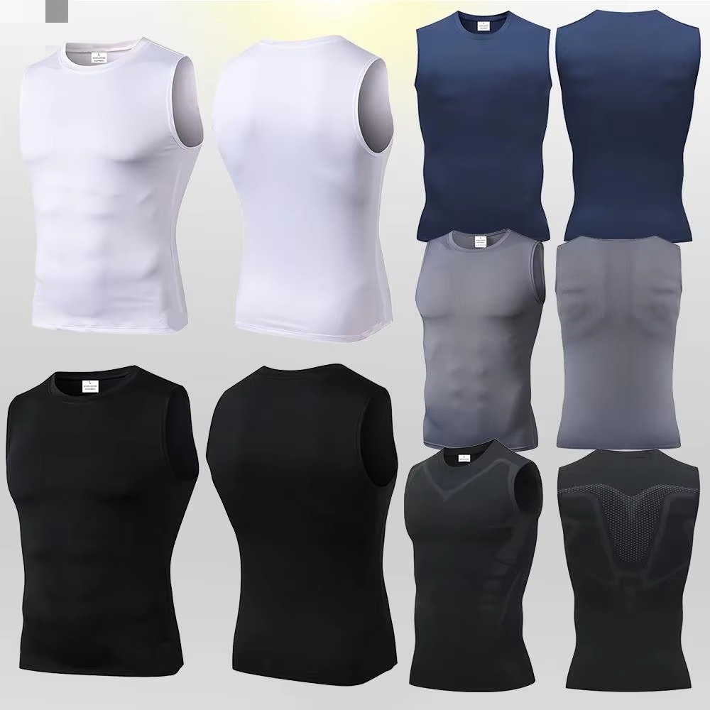 เสื้อกล้ามรัดรูปสำหรับผู้ชาย เ - Muscle Tee Workout บทวิจารณ์และราคา