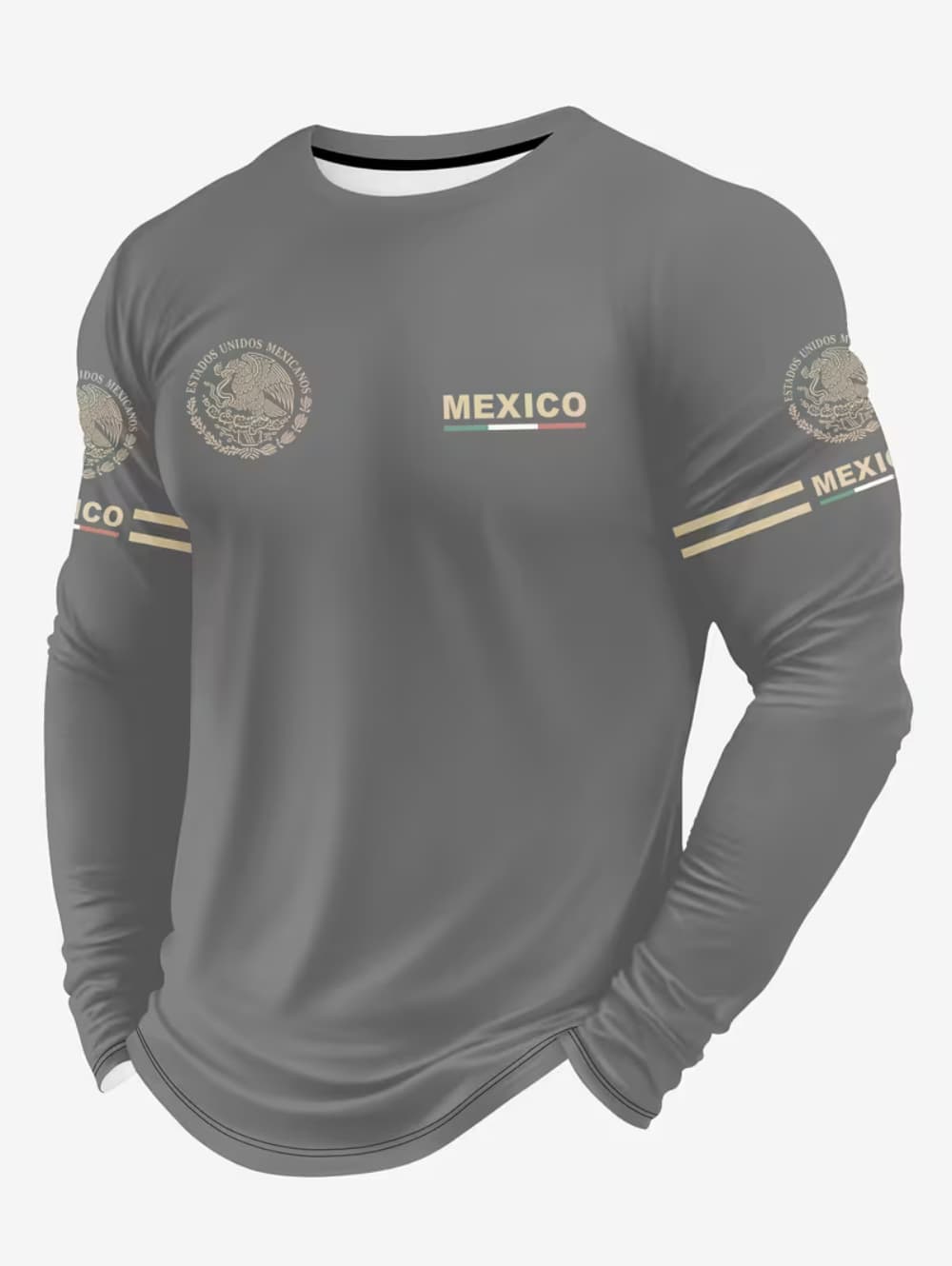 เสื้อยืดพิมพ์ลายอินทรีเม็กซิโก - Mens Fashion Mexico บทวิจารณ์และราคา