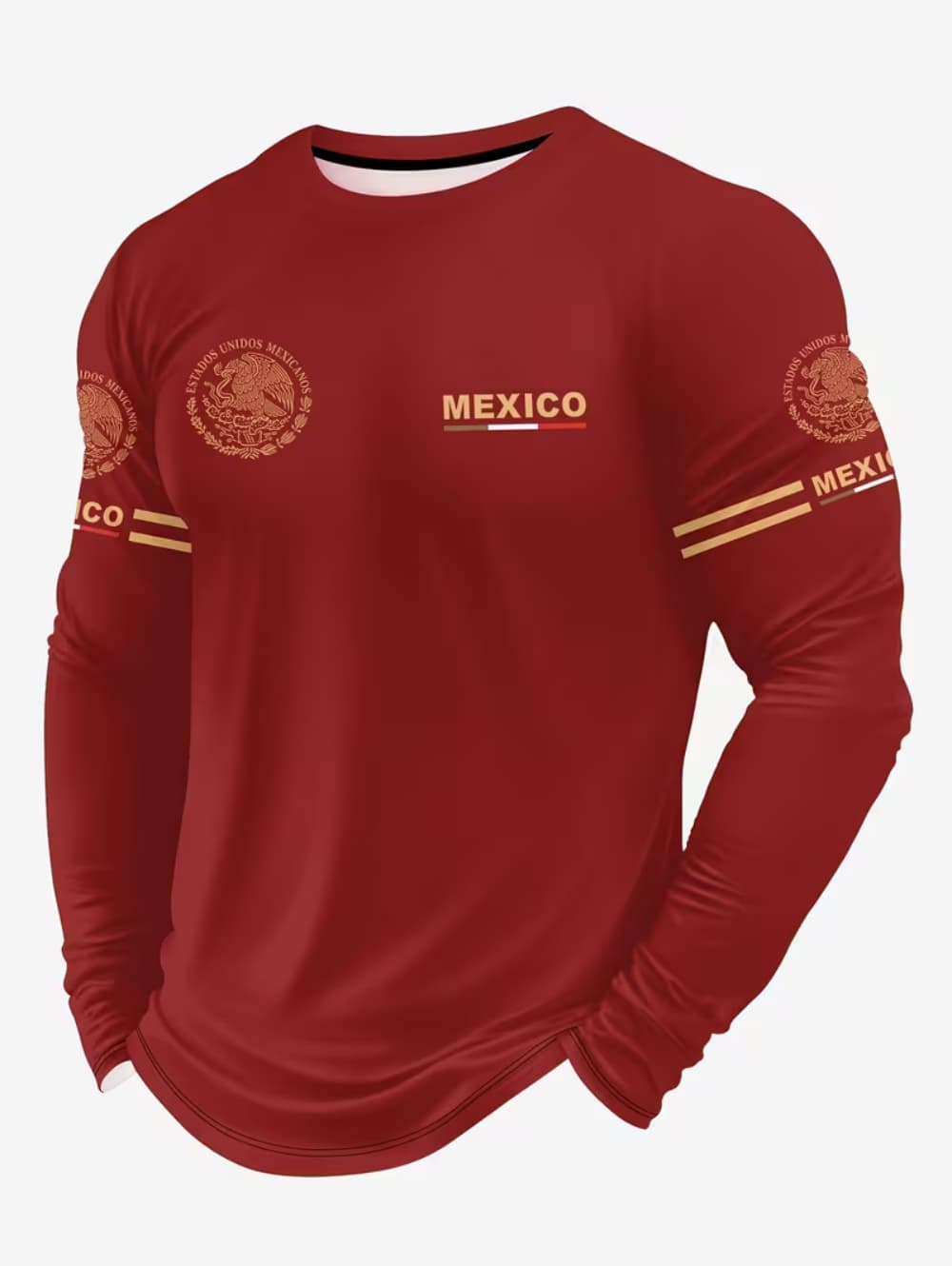 เสื้อยืดพิมพ์ลายอินทรีเม็กซิโก - Mens Fashion Mexico บทวิจารณ์และราคา