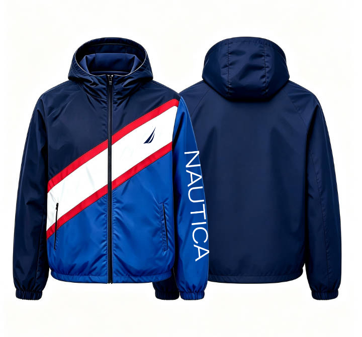 Nautica hooded windbreaker Jac - Windbreaker Men Zip บทวิจารณ์และราคา
