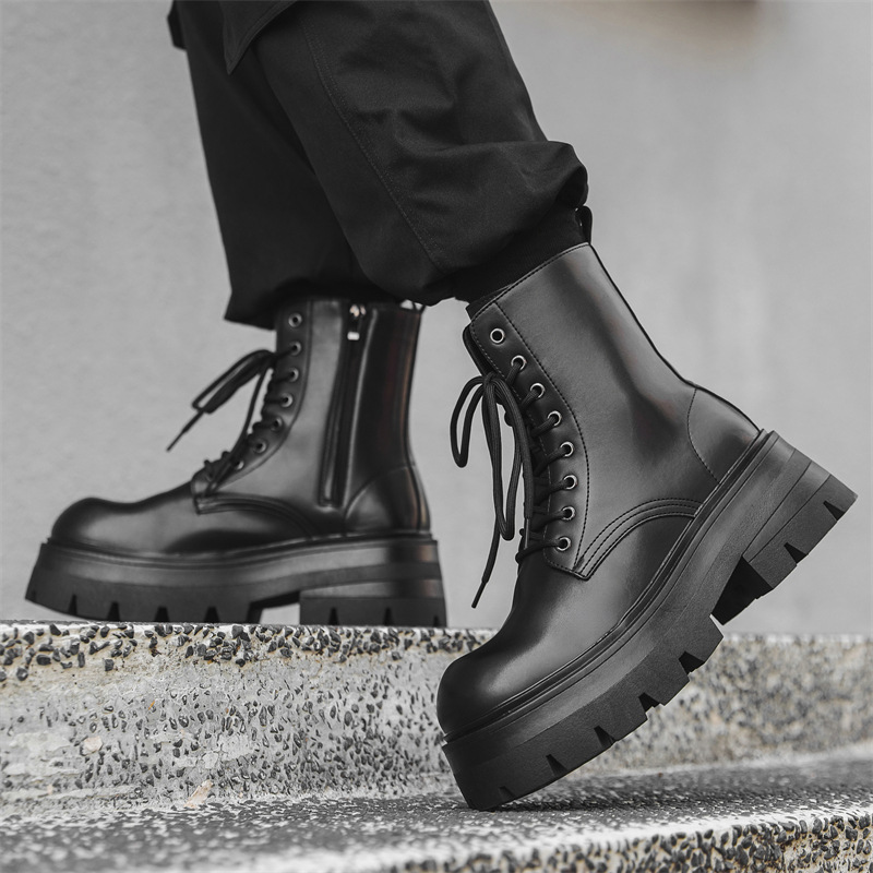 รองเท้าบูทสไตล์อังกฤษสำหรับผู้ - Chelsea Boots Men บทวิจารณ์และราคา