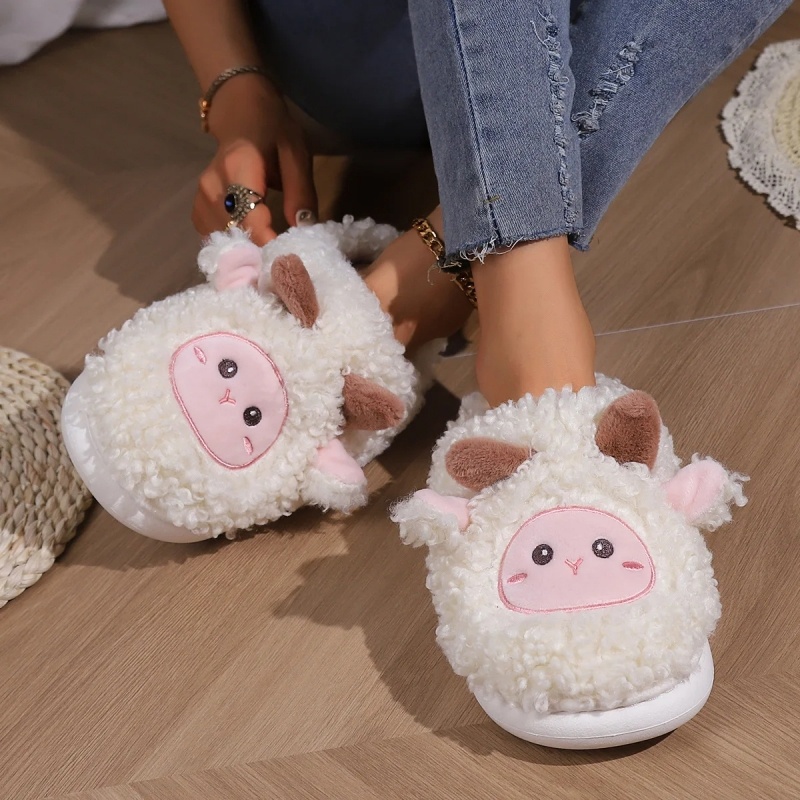 รองเท้าแตะรูปแกะน้อยน่ารักสำหร - Mens Fashion Sandals บทวิจารณ์และราคา