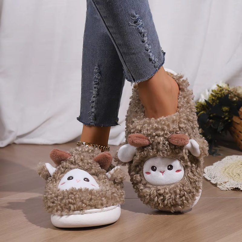 รองเท้าแตะรูปแกะน้อยน่ารักสำหร - Mens Fashion Sandals บทวิจารณ์และราคา