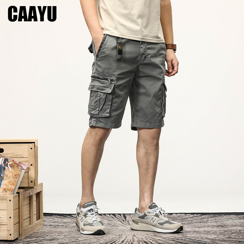 Caayu กางเกงคาร์โก้ขาสั้นยุทธว - Men'S Fashion Khaki Pants บทวิจารณ์และราคา