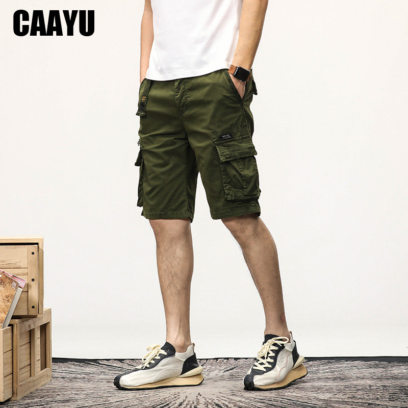 Caayu กางเกงคาร์โก้ขาสั้นยุทธว - Men'S Fashion Khaki Pants บทวิจารณ์และราคา