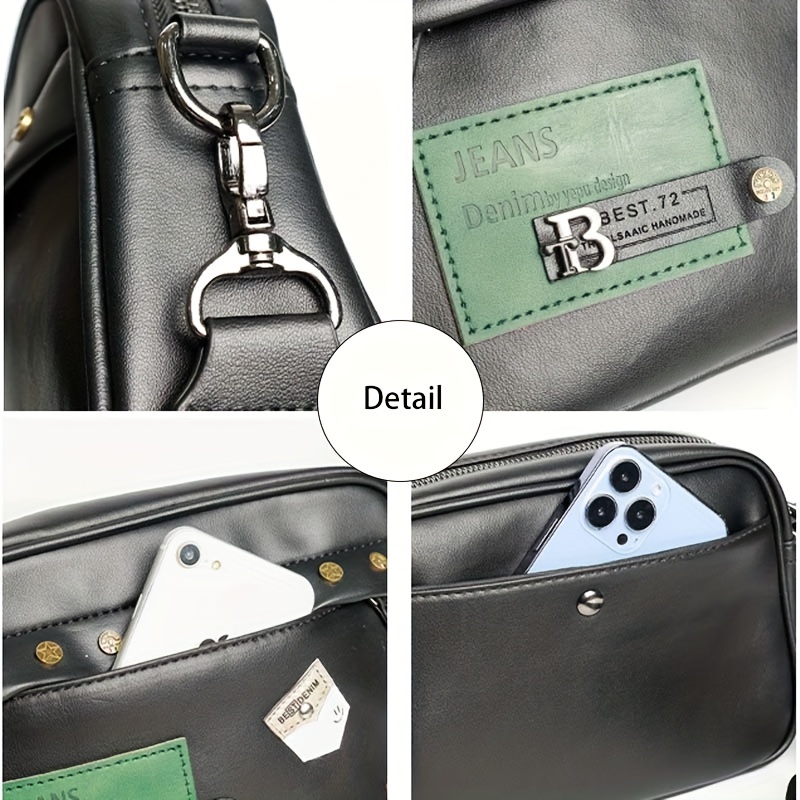 กระเป๋าสะพายไหล่สุดเทรนดี้สำหร - Mens Fashion Young บทวิจารณ์และราคา