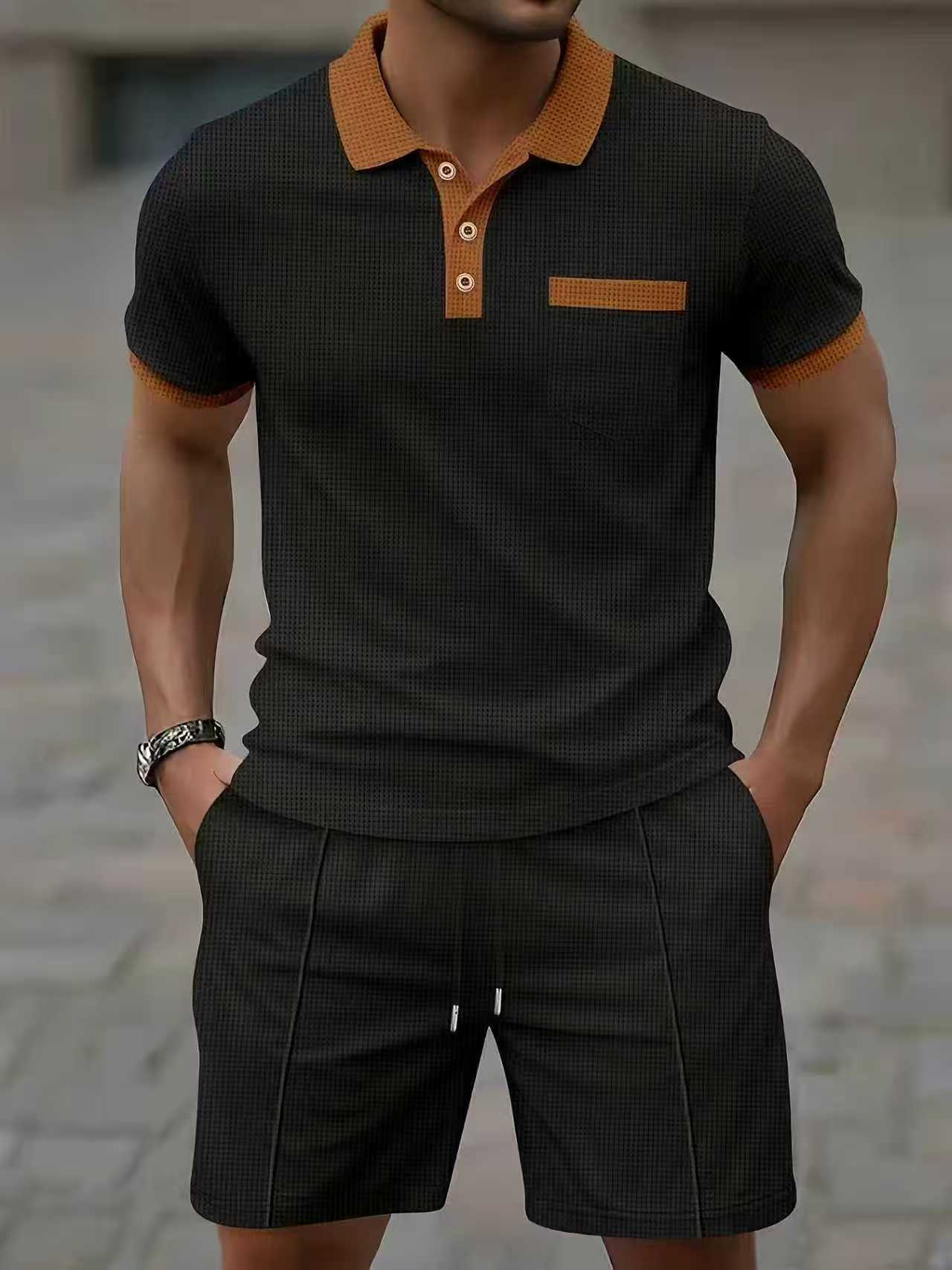 เสื้อเชิ้ตแขนสั้นผู้ชายขายดีปร - Men'S Fashion Undershirt บทวิจารณ์และราคา