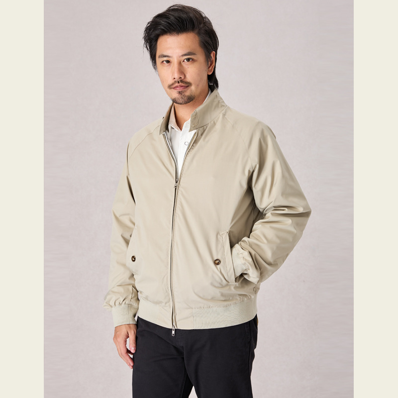 เสื้อแจ็คเก็ตกันน้ำผู้ชาย แขนย - Harrington Jacket บทวิจารณ์และราคา