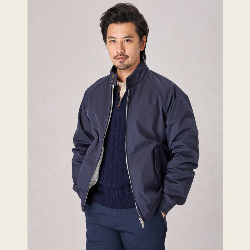เสื้อแจ็คเก็ตกันน้ำผู้ชาย แขนย - Harrington Jacket บทวิจารณ์และราคา