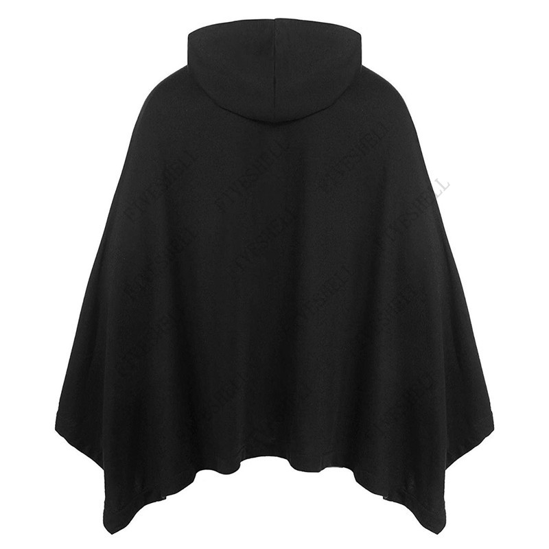 เสื้อคลุมปอนโชแบบลำลองสำหรับทุ - Mens Fashion Poncho บทวิจารณ์และราคา
