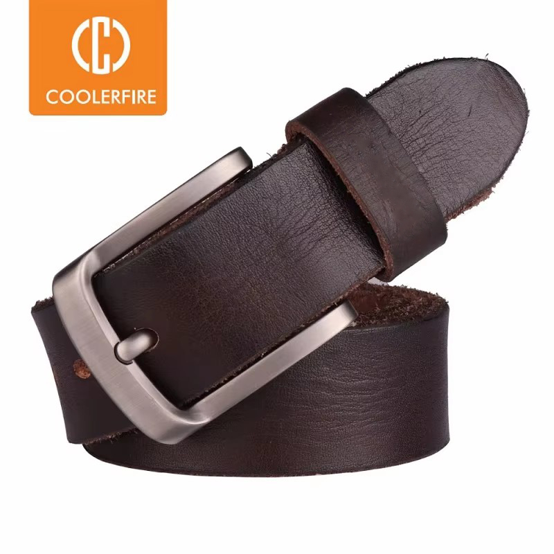 CCOOLERFIRE เข็มขัดผู้ชาย Full - Leather Belt Braided บทวิจารณ์และราคา