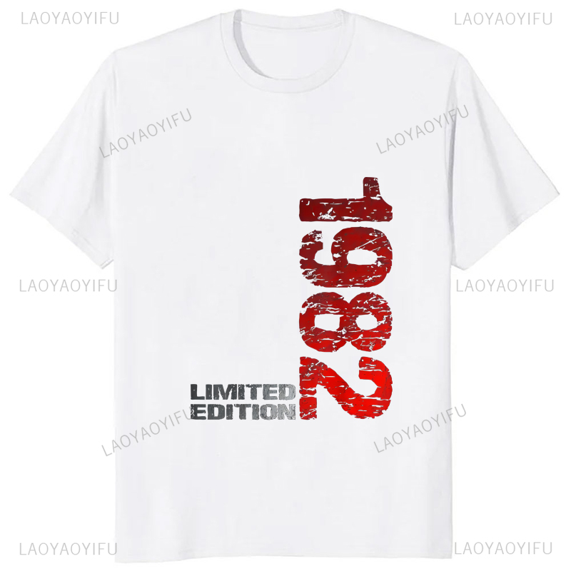 เสื้อยืดพิมพ์ลายวินเทจ1982รุ่น - Mens Fashion In The 80S บทวิจารณ์และราคา