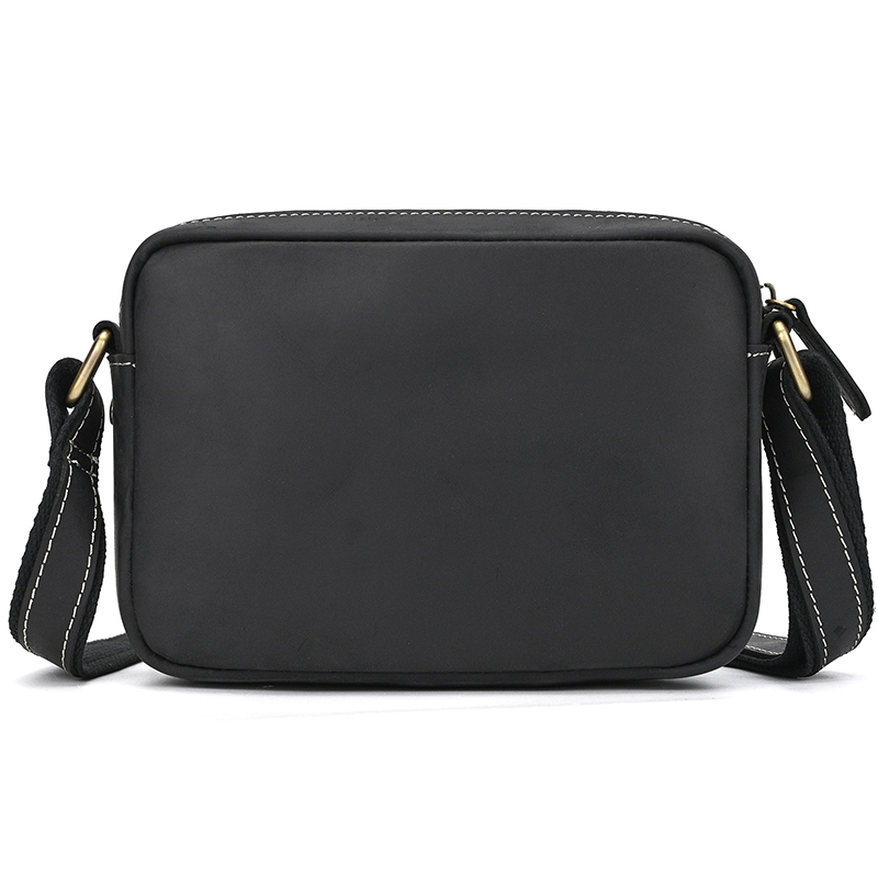 Crazy Horseหนังผู้ชายCrossbody - Fashion Harness Men บทวิจารณ์และราคา