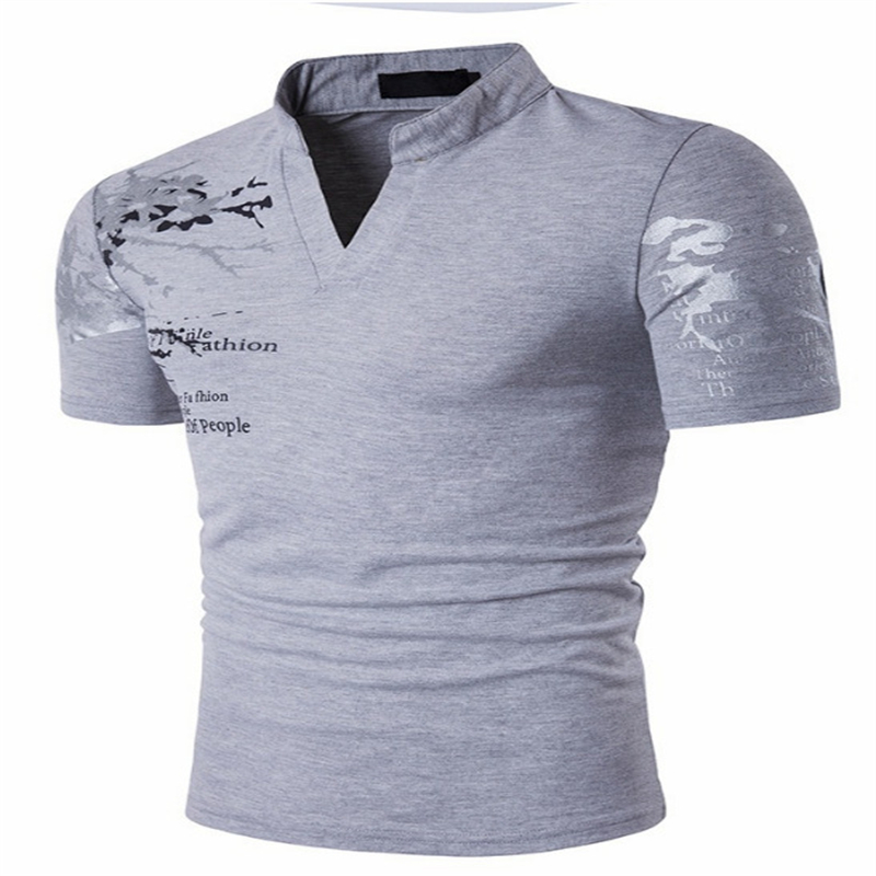 เสื้อโปโลลำลองฤดูร้อนใหม่สำหรั - Mens Fashion Dress Shirts บทวิจารณ์และราคา