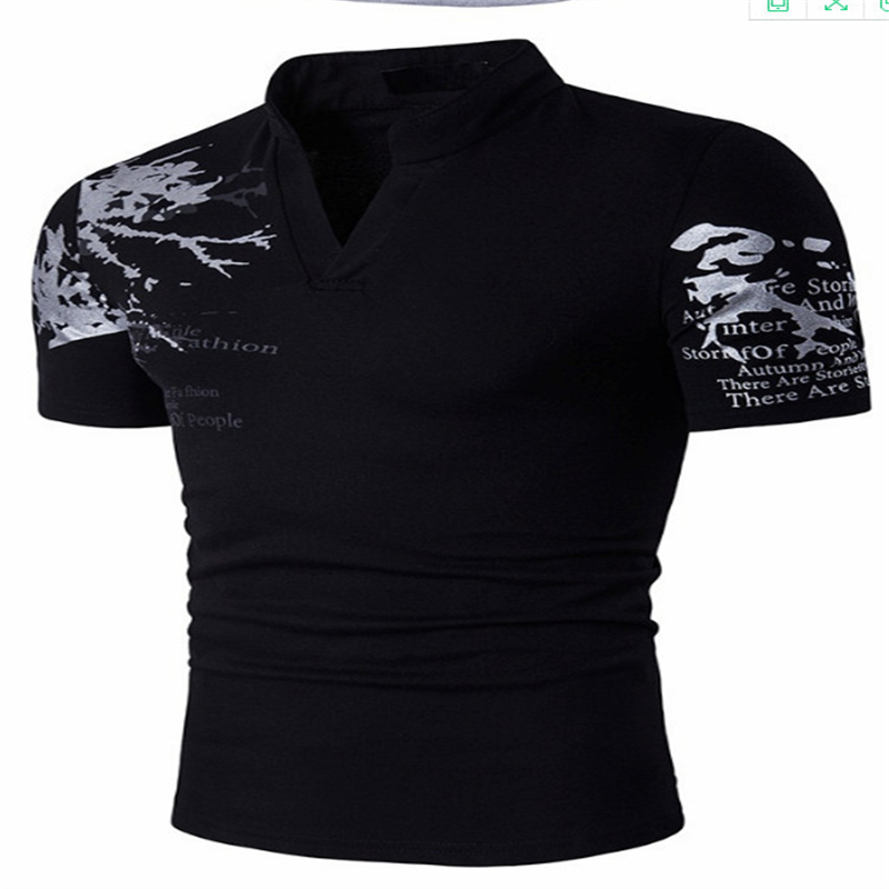 เสื้อโปโลลำลองฤดูร้อนใหม่สำหรั - Mens Fashion Dress Shirts บทวิจารณ์และราคา